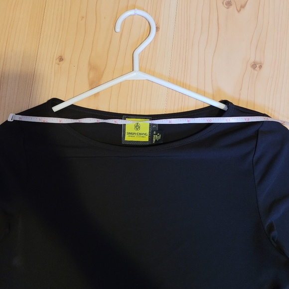 Simon Chang Boatneck Top - Picture 7 of 8